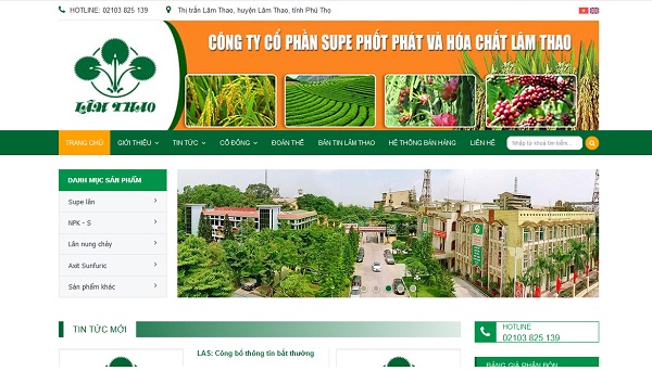 Công ty cổ phần Supe phốt phát và hóa chất Lâm Thao