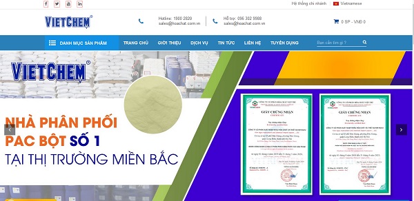 Công ty cổ phần XNK Hóa chất và Thiết bị Kim Ngưu - VietChem